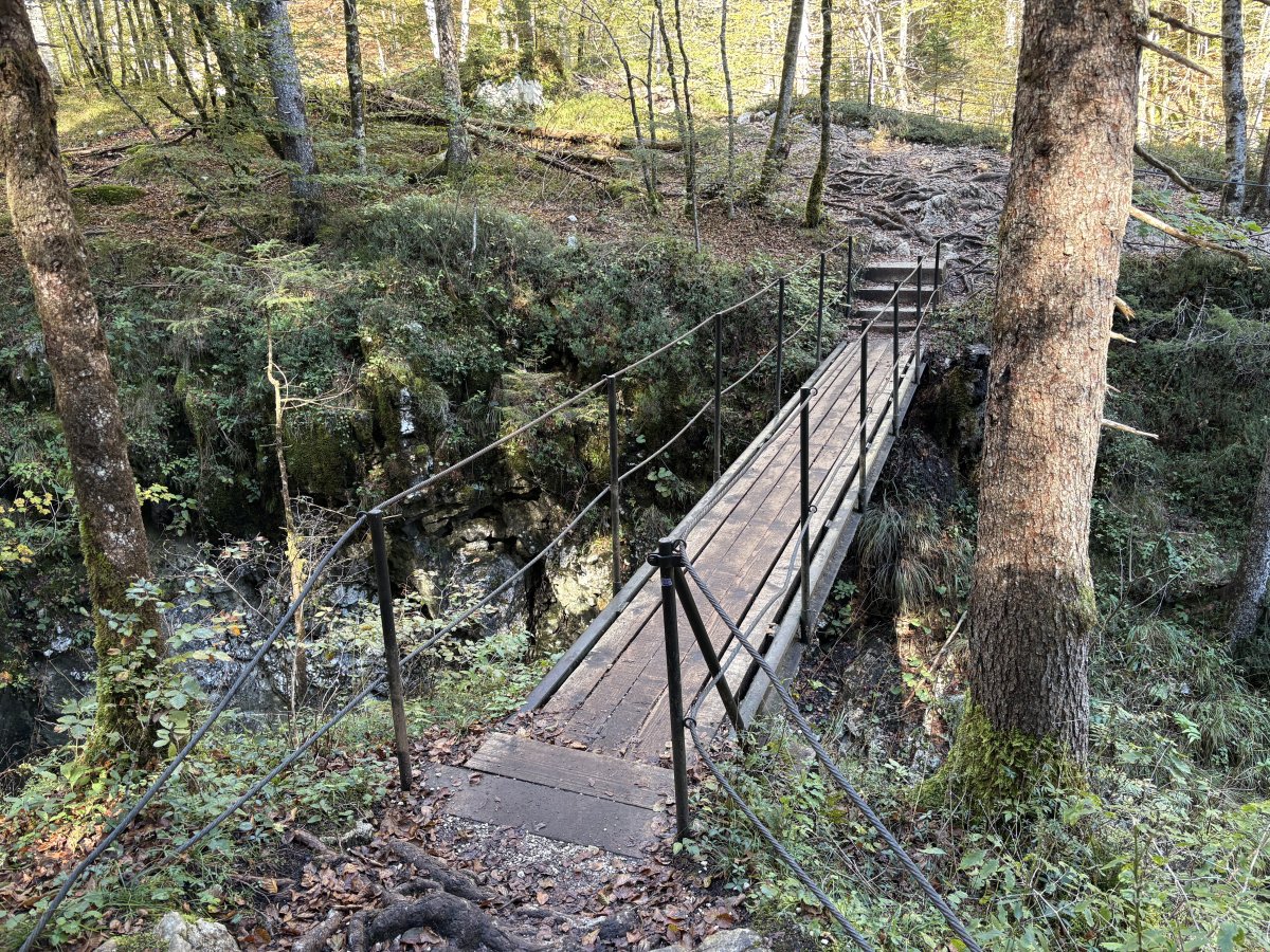 This is not the Little Bridge either, but a mighty fine wooden bridge to enjoy the views from..