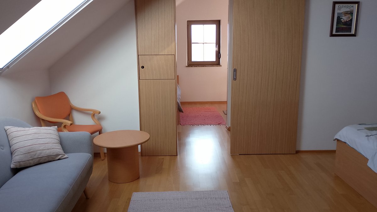 the new sliding door really adds extra sleeping, relaxing and privacy options to the Nanos apartment.. the new sliding door really adds extra sleeping, relaxing and privacy options to the Nanos apartment..