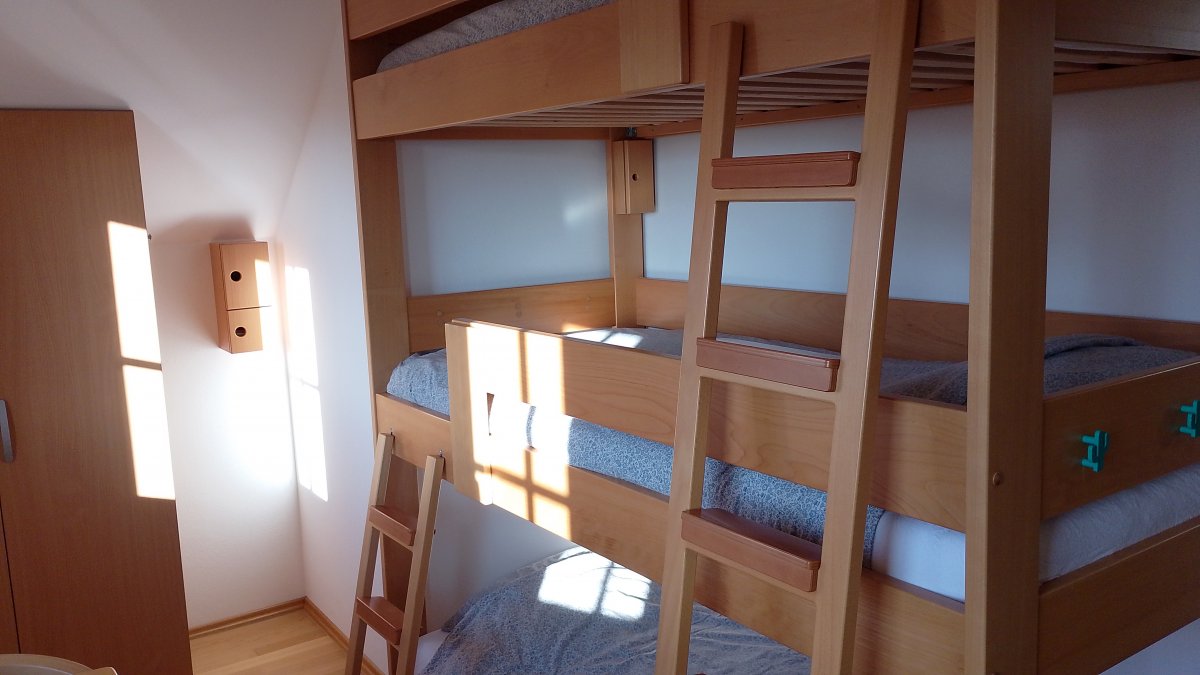 this hand made triple bed will cause much converstaion amongst the little people until the sleeping order is decided.. this hand made triple bed will cause much converstaion amongst the little people until the sleeping order is decided..