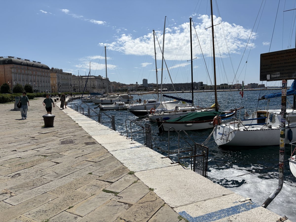 Imagine the ships of the Austrian fleet docking here..