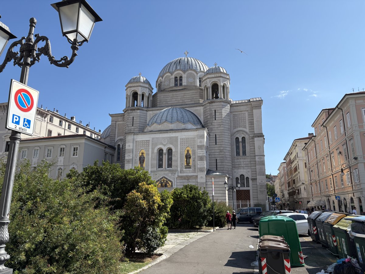 Down a side street..