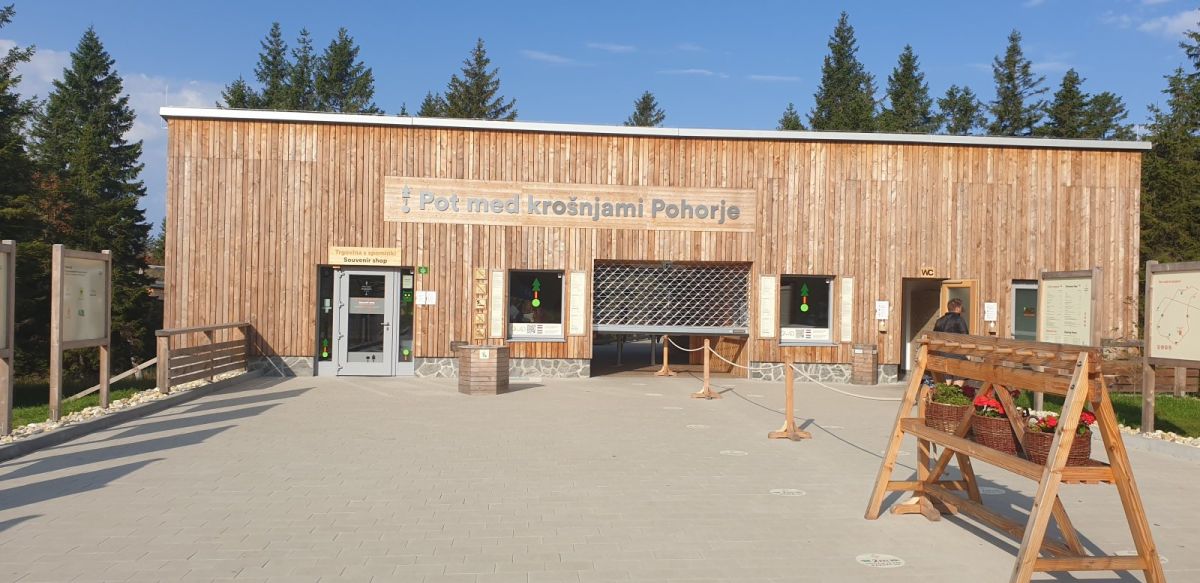 You can clearly see here exactly why we just call it the Tree Top Walk!!!