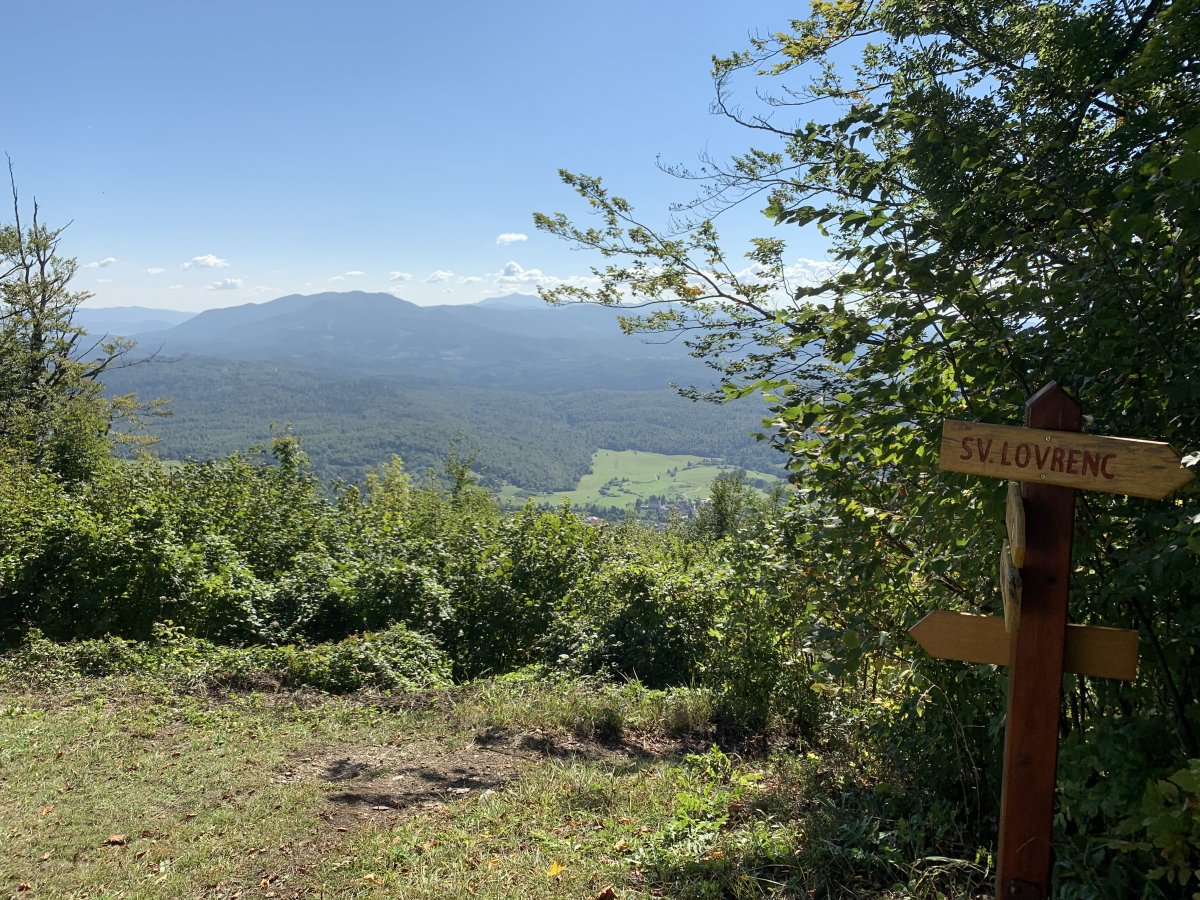suck in the view from St Lawrence church, near the top of the mountain you just E Biked up!