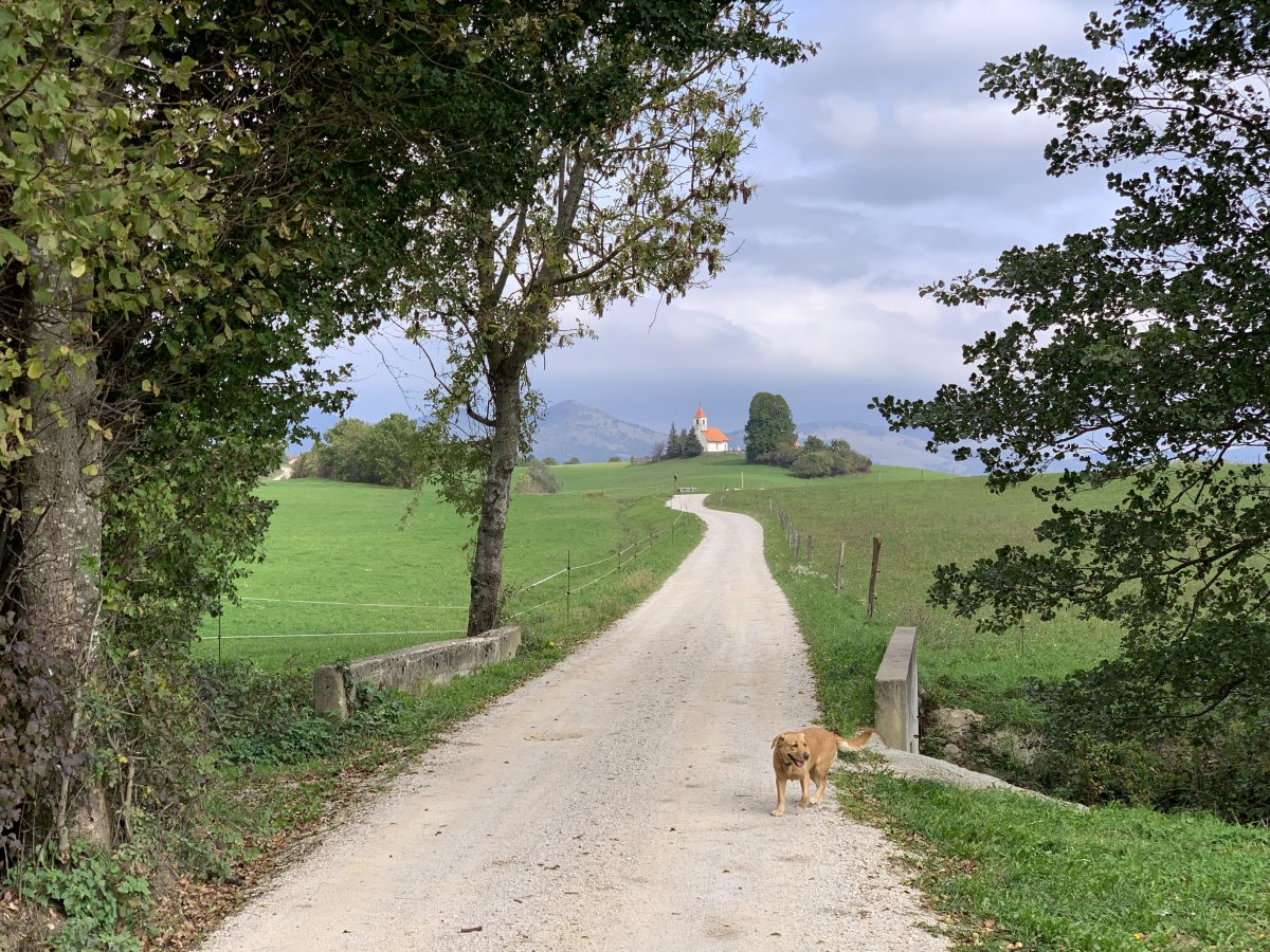 part of the old Roman road..