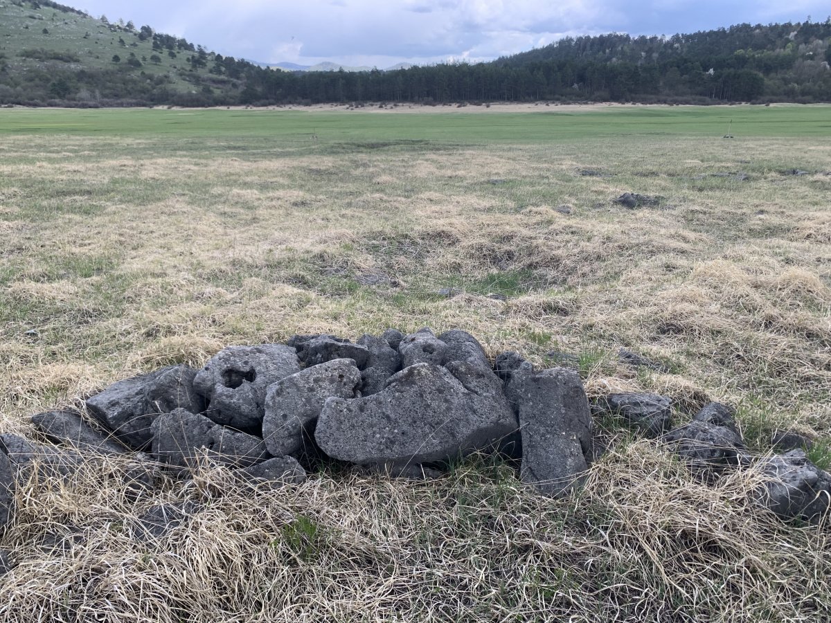 hunt for the magical Karst rocks stacks that become taps for the newly forming disappearing lakes..