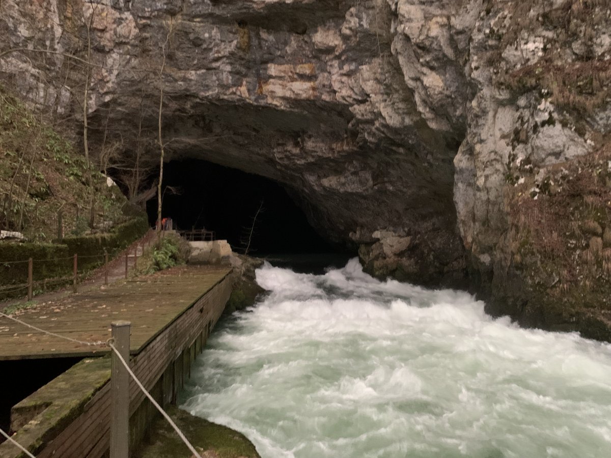 have a peek inside Planina cave mouth or even do the 5pm tour!
