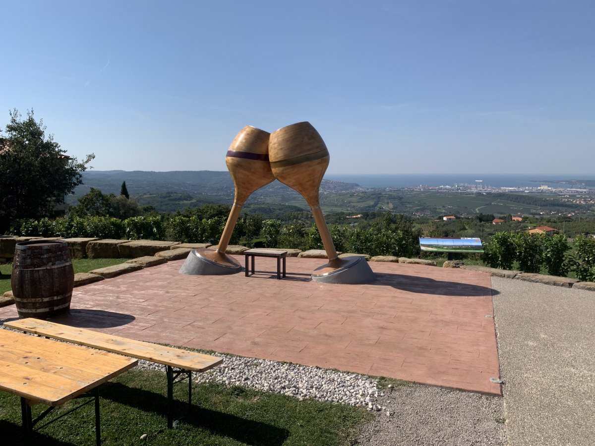 slightly cheesy structure, but great view..