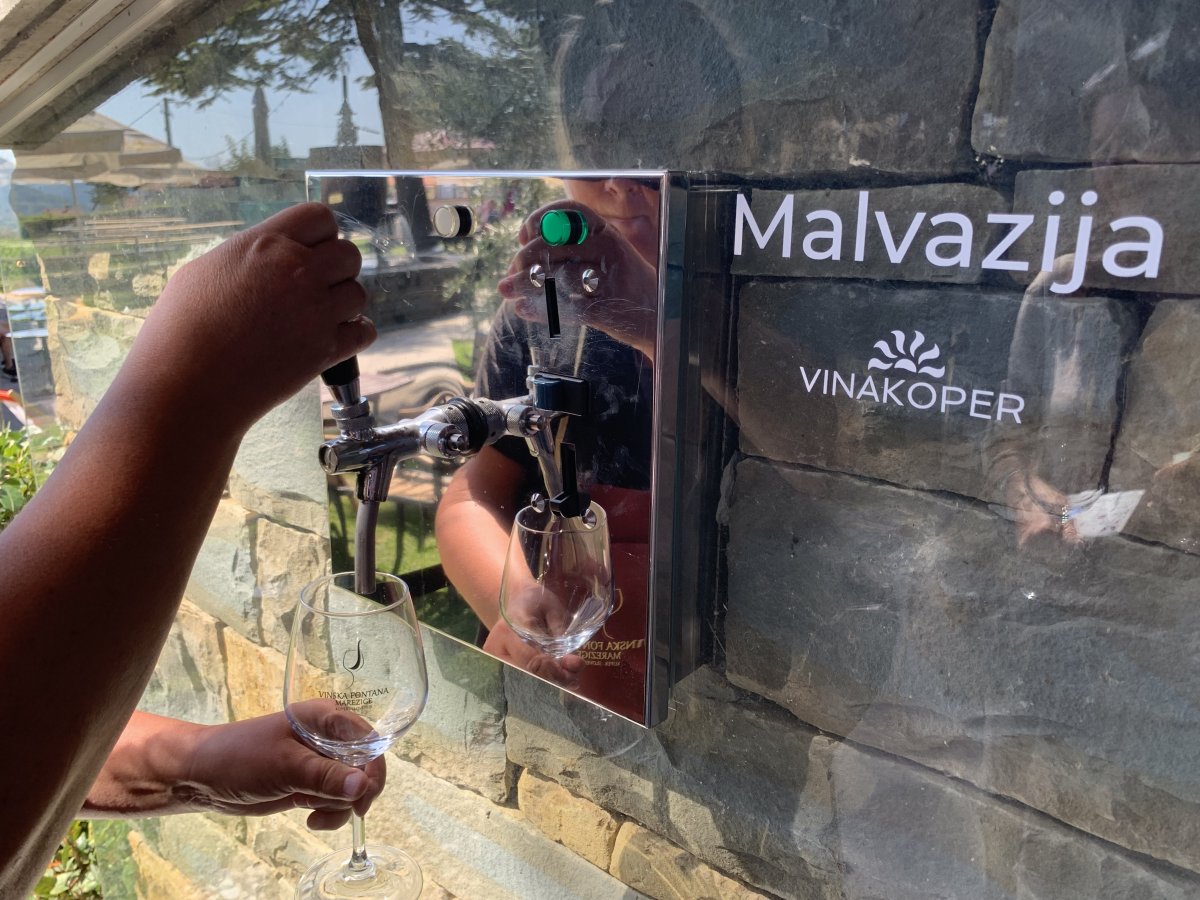 Pop your token in and fill your glass..