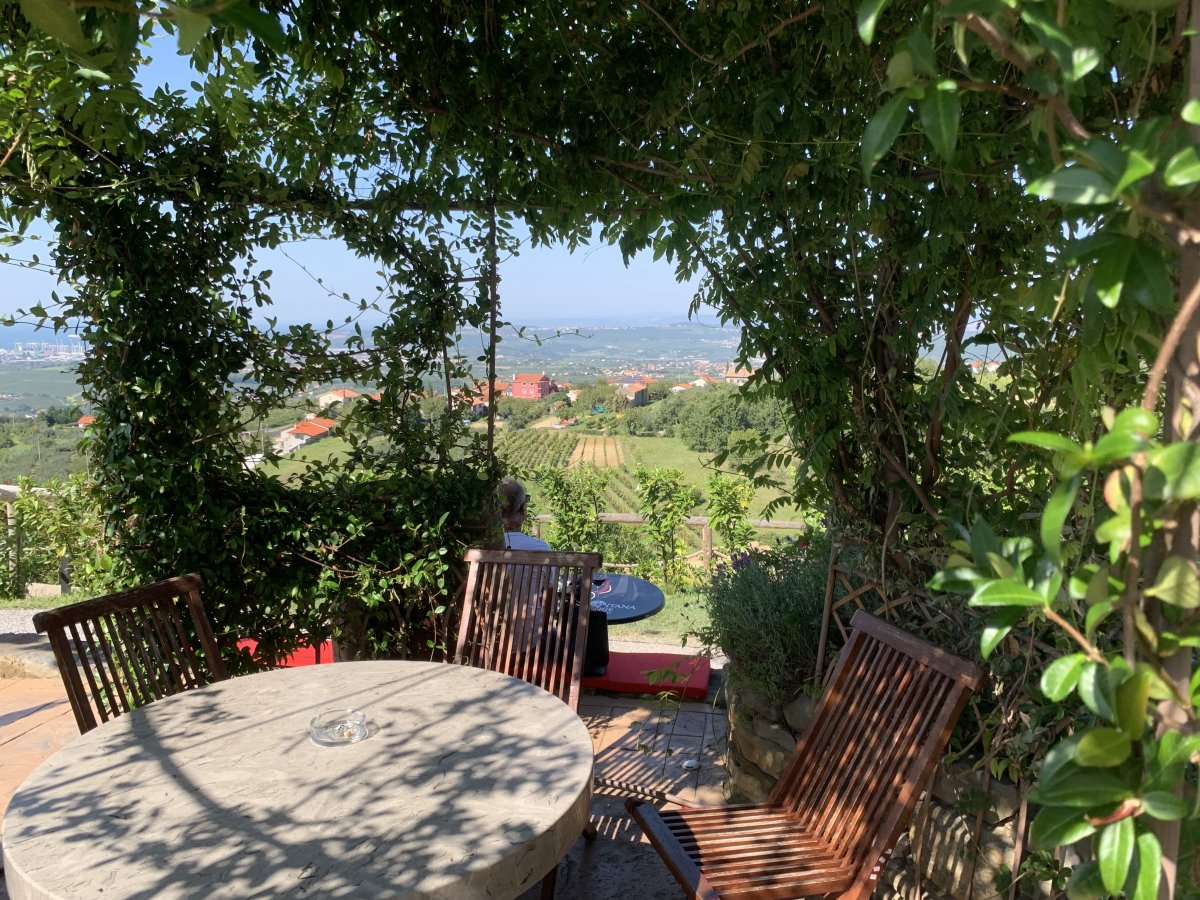 there are lots of little spaces to sit and enjoy the view..