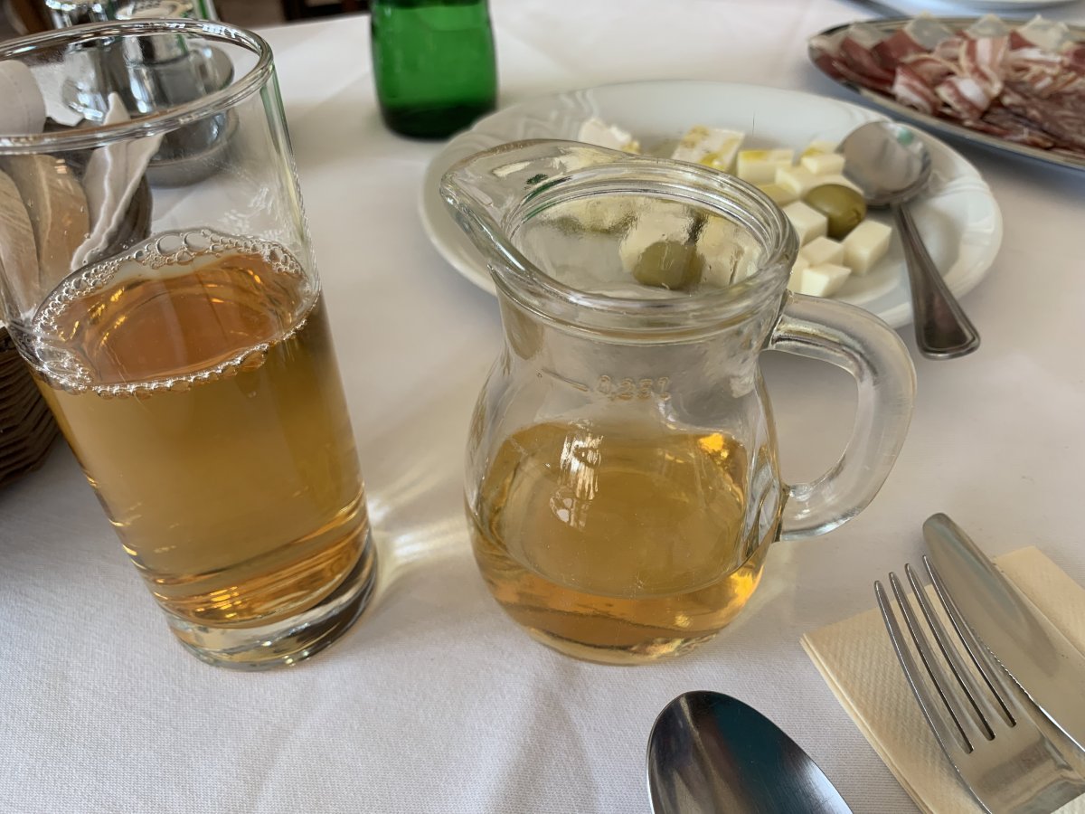 Expect to get the best apple juice in Green Slovenia in the Brkini mini region..