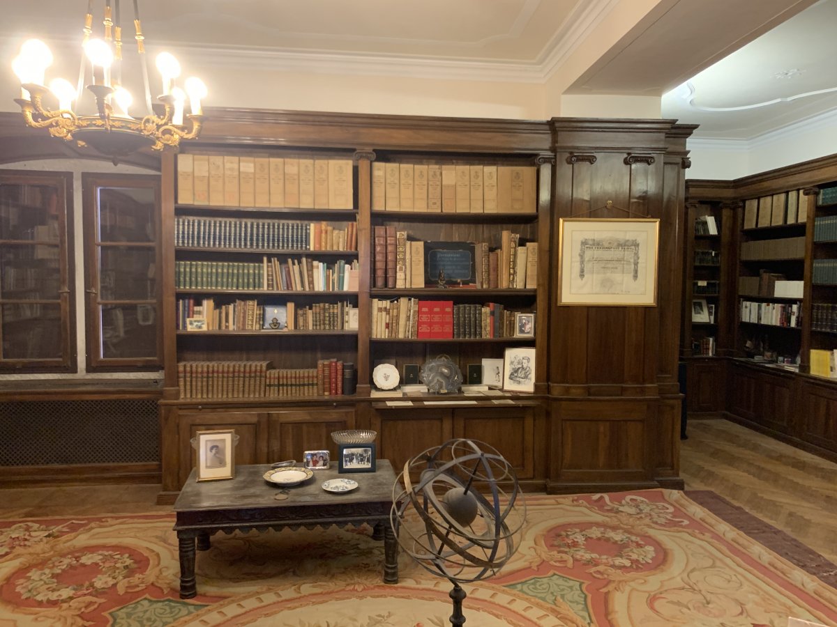 Harry Potter style library..