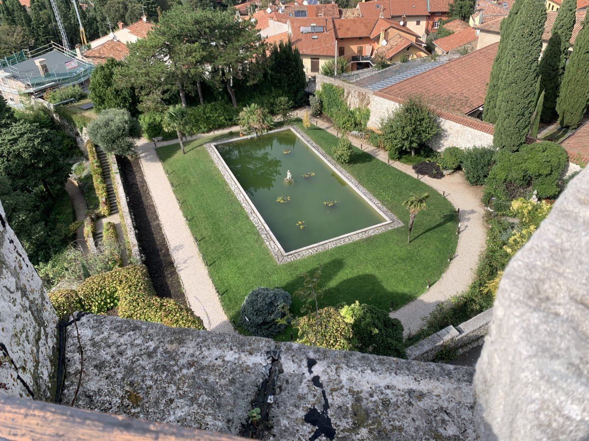 the swimming pool could do with a clean..