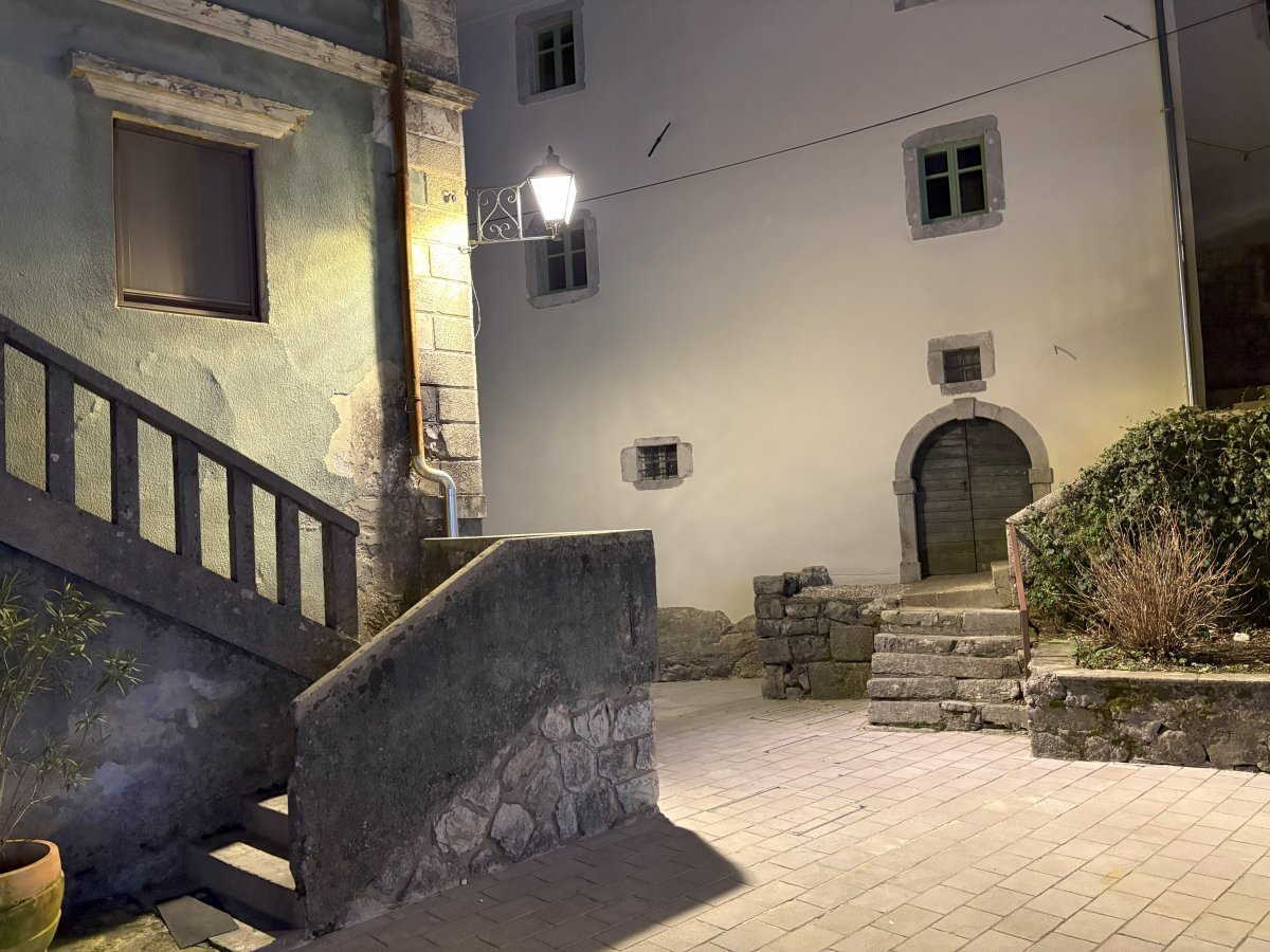 Just off central square in Kastav..