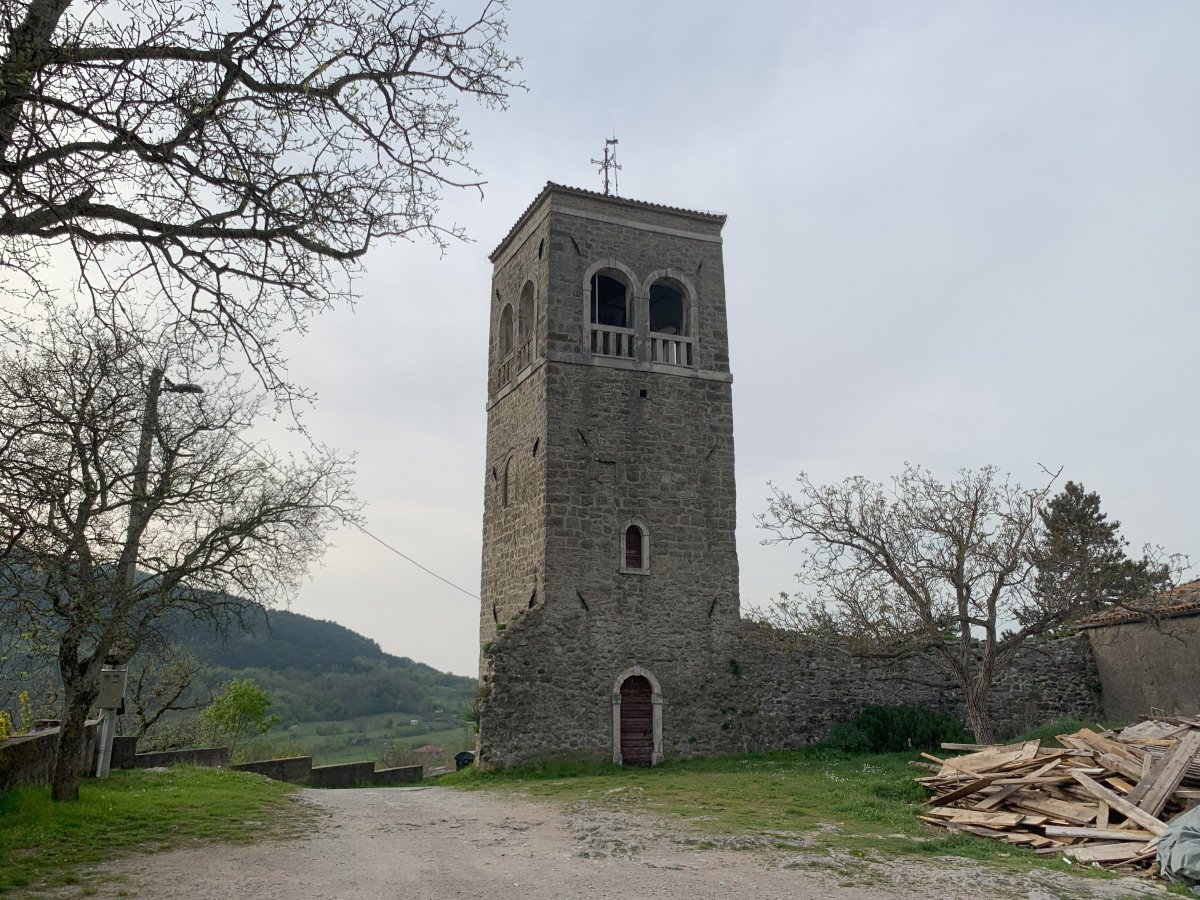 the old tower was part of the first walled defences and there was a marketplace inside here too..