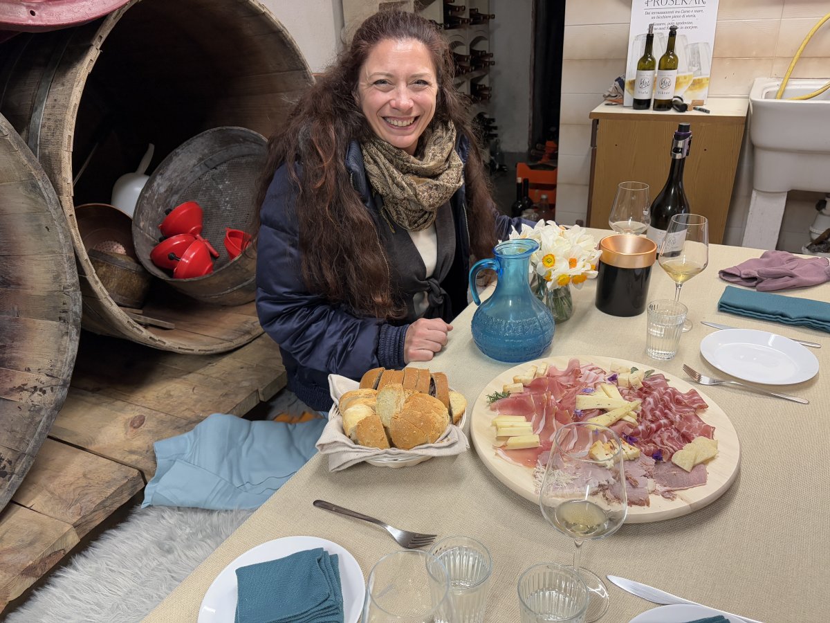 Katrin is a wonderful hostess, full of stories and information paired with great wines & local Tapas..