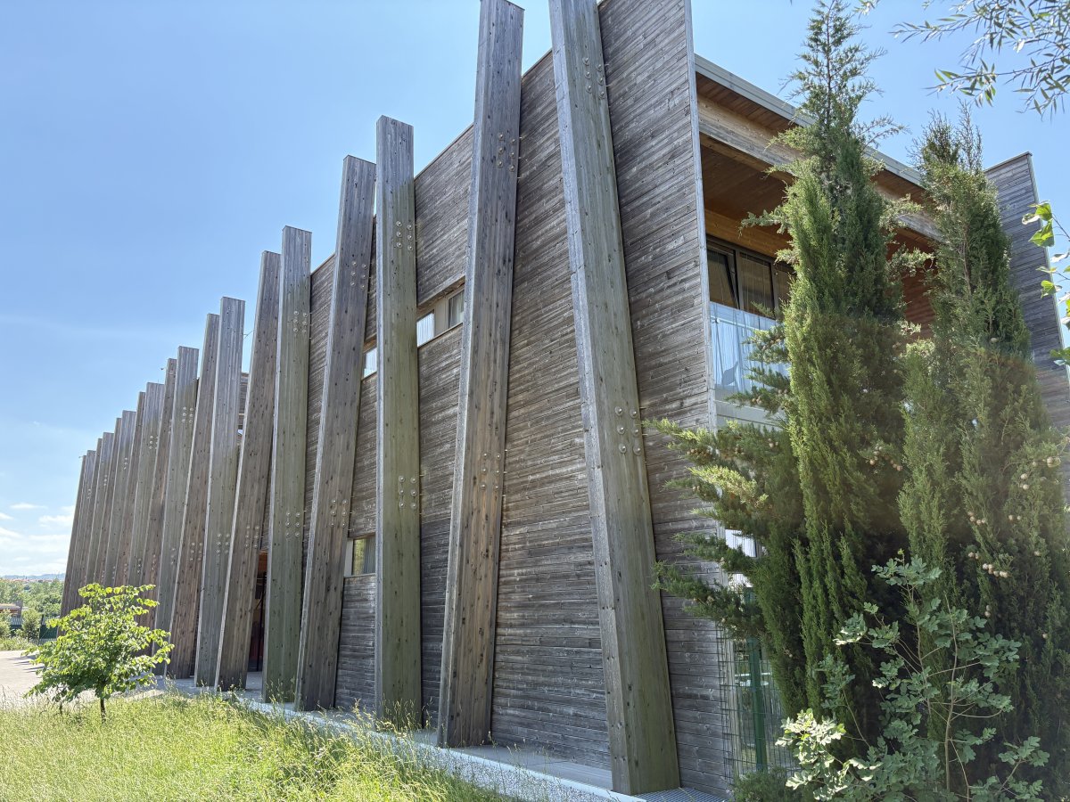 The Visitor Centre is exactly the kinda building you would expect to see in Green Slovenia, so another success for this fab nature park..