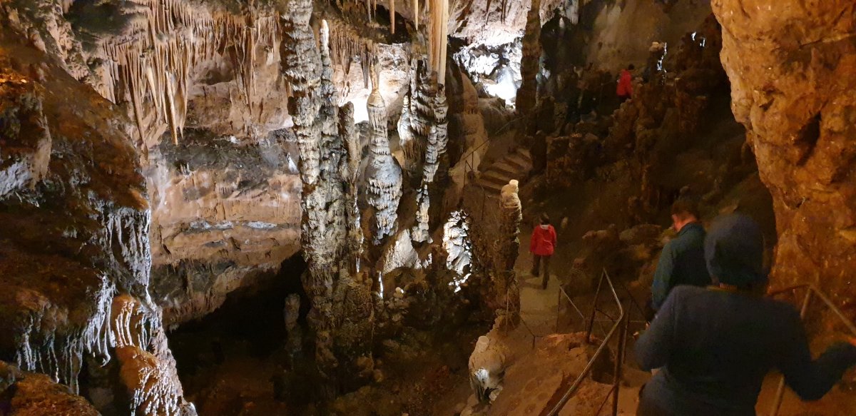 Descending into the colour and magic of Vilenica Cave..